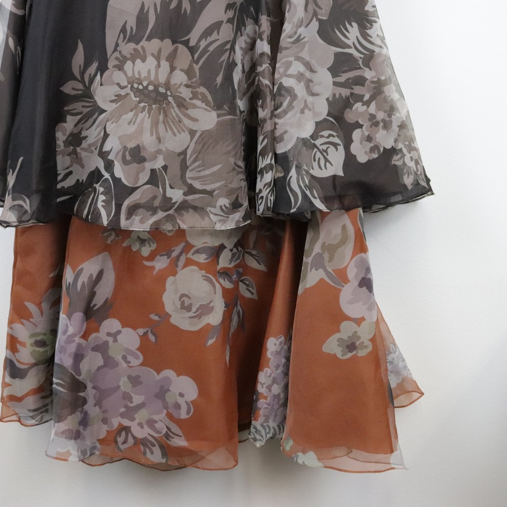 NWT Anthropologie Geisha Designs Martina Floral Dress Maxi Strapless Medium - Picture 6 of 13